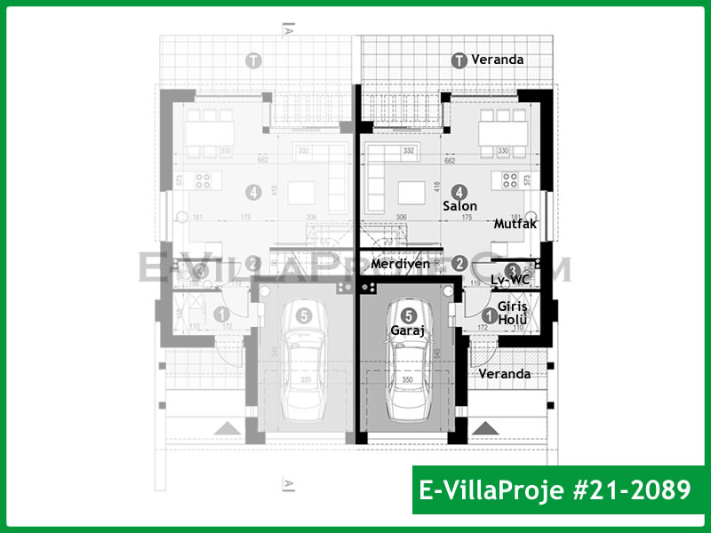 Leichtstahl-Villenprojekt #21 - 2089 Galeri Görseli 2
