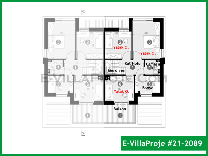 Leichtstahl-Villenprojekt #21 - 2089 Galeri Görseli 3