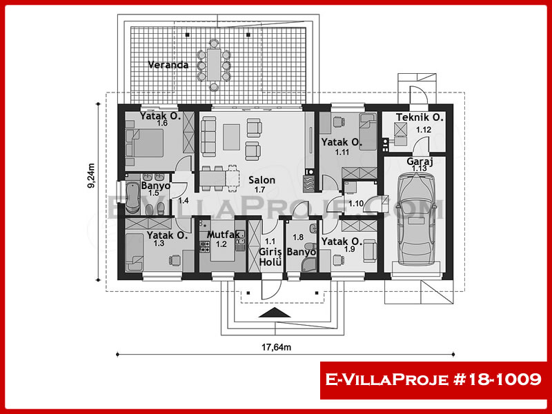 Leichtstahl-Villenprojekt #18 - 1009 Galeri Görseli 2