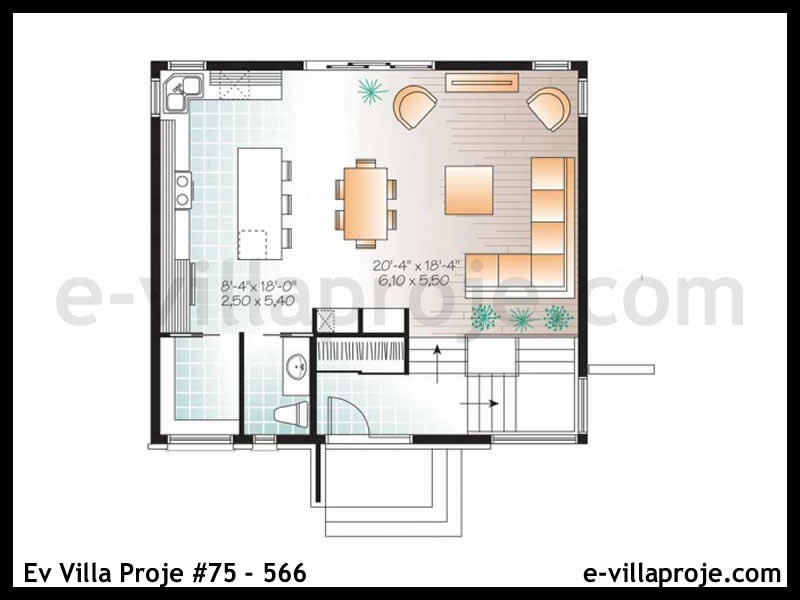 Leichtstahl-Villenprojekt #75 - 566 Galeri Görseli 2