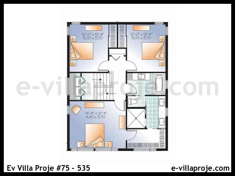 Leichtstahl-Villenprojekt #75 - 535 Galeri Görseli 3