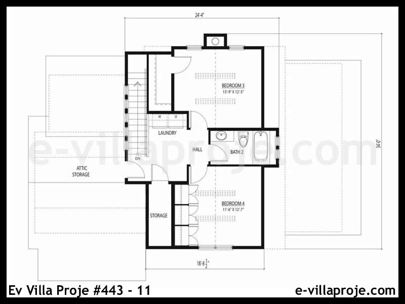Leichtstahl-Villenprojekt #443 - 11 Galeri Görseli 3
