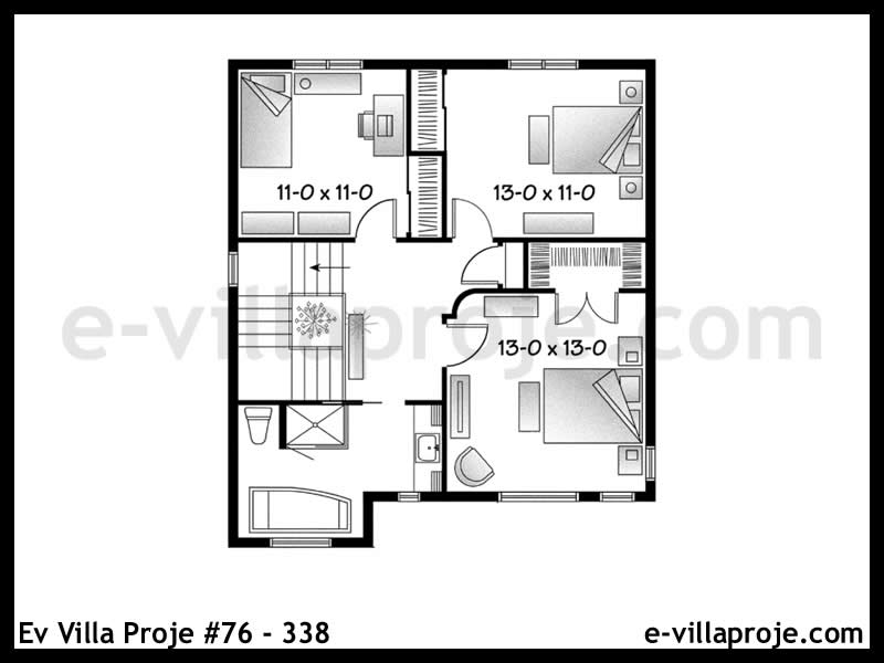 Leichtstahl-Villenprojekt #76 - 338 Galeri Görseli 3