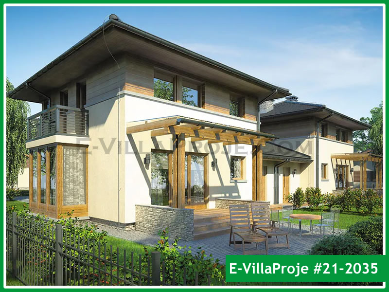 Leichtstahl-Villenprojekt #21 - 2035 Galeri Görseli 4