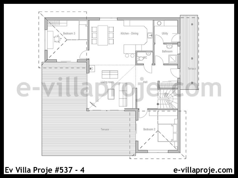 Leichtstahl-Villenprojekt #537 - 4 Galeri Görseli 2
