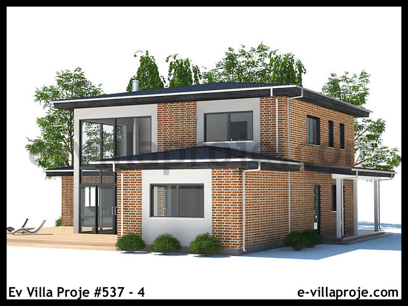 Leichtstahl-Villenprojekt #537 - 4 Galeri Görseli 4