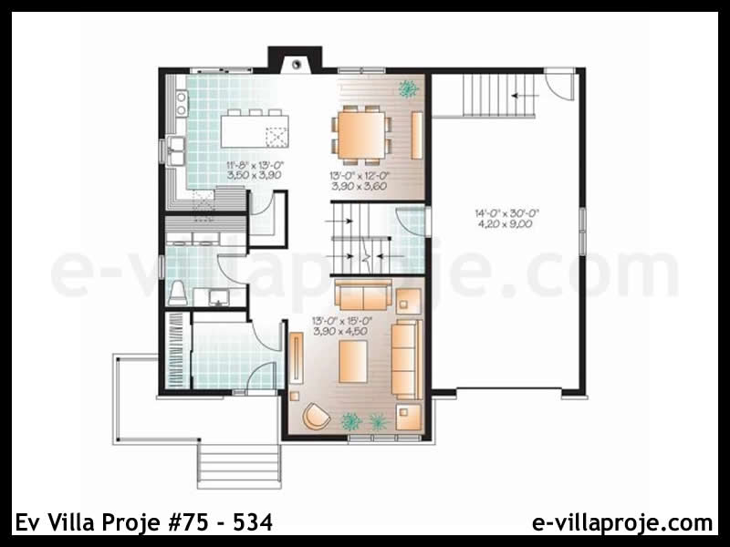 Leichtstahl-Villenprojekt #75 - 534 Galeri Görseli 2