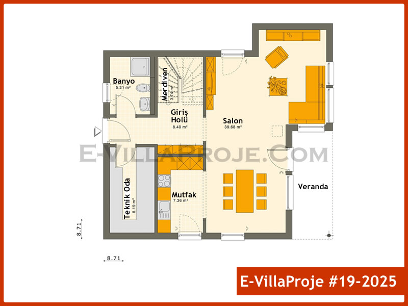 Leichtstahl-Villenprojekt #19 - 2025 Galeri Görseli 2