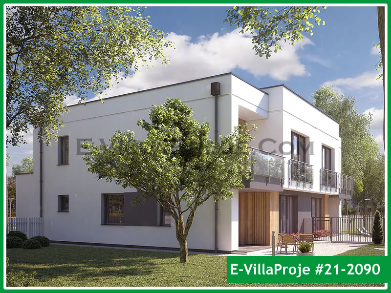 Leichtstahl-Villenprojekt #21 - 2090 Galeri Görseli 5