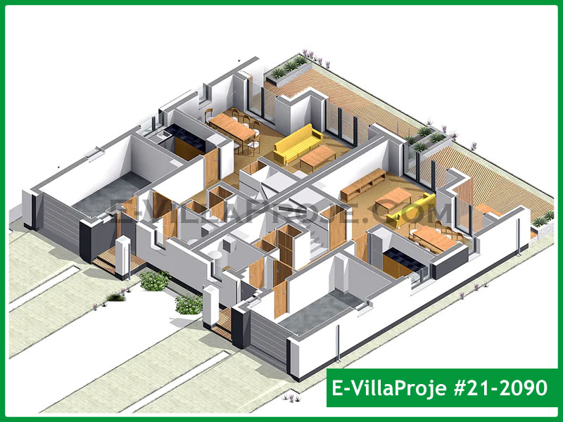 Leichtstahl-Villenprojekt #21 - 2090 Galeri Görseli 7