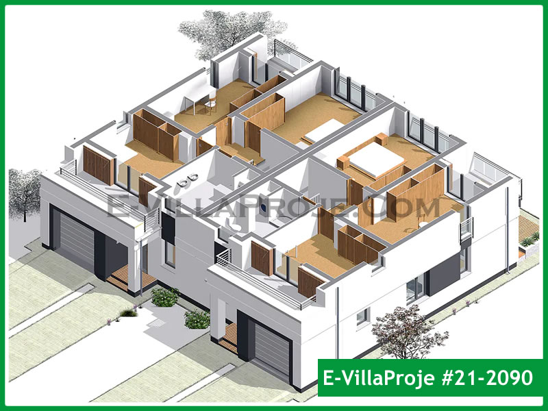 Leichtstahl-Villenprojekt #21 - 2090 Galeri Görseli 8
