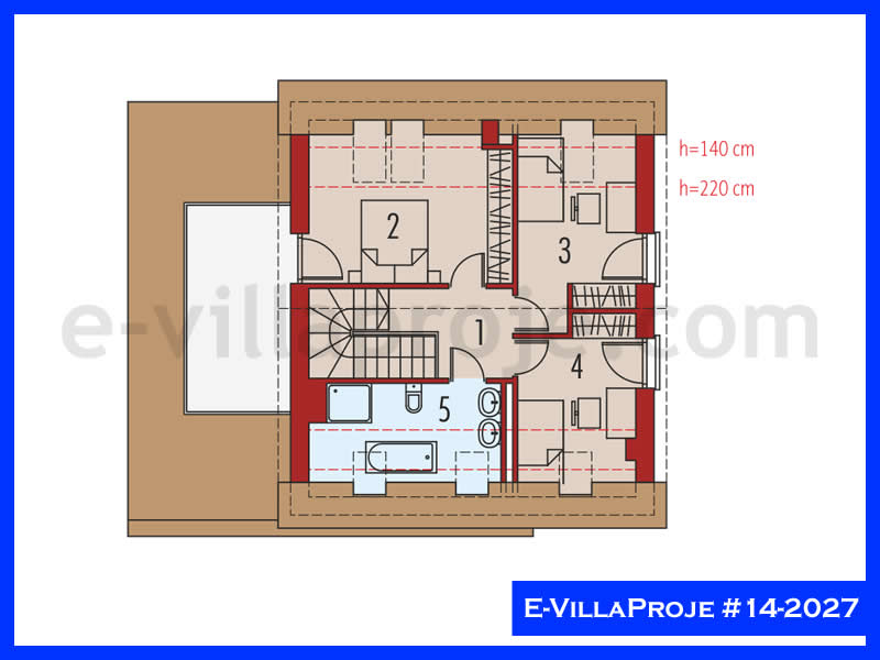 Leichtstahl-Villenprojekt #14 - 2027 Galeri Görseli 3
