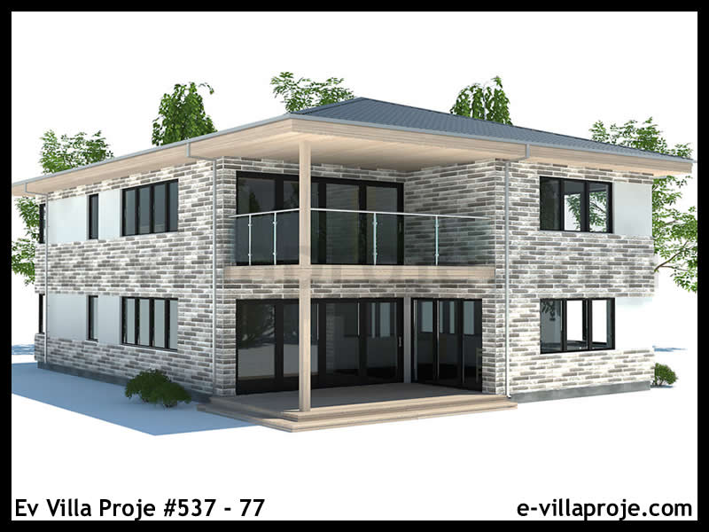 Leichtstahl-Villenprojekt #537 - 77