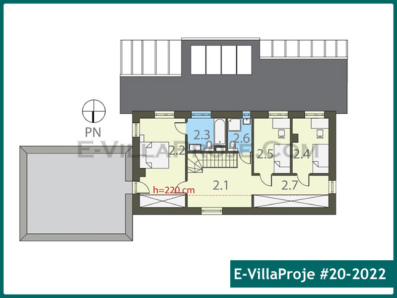 Leichtstahl-Villenprojekt #20 - 2022 Galeri Görseli 3