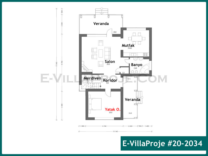Leichtstahl-Villenprojekt #20 - 2034 Galeri Görseli 2