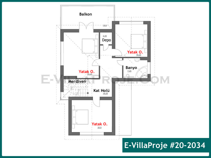 Leichtstahl-Villenprojekt #20 - 2034 Galeri Görseli 3