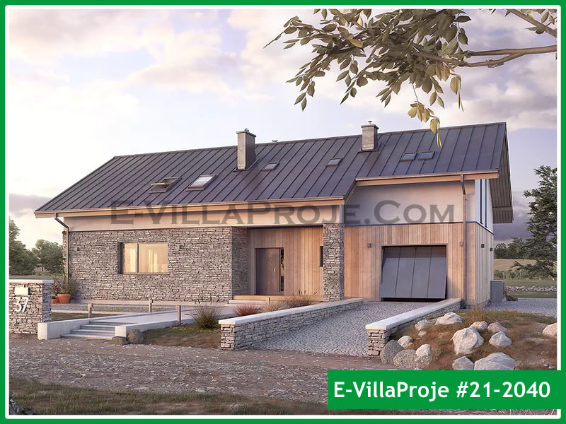 Leichtstahl-Villenprojekt #21 - 2040 Galeri Görseli 4