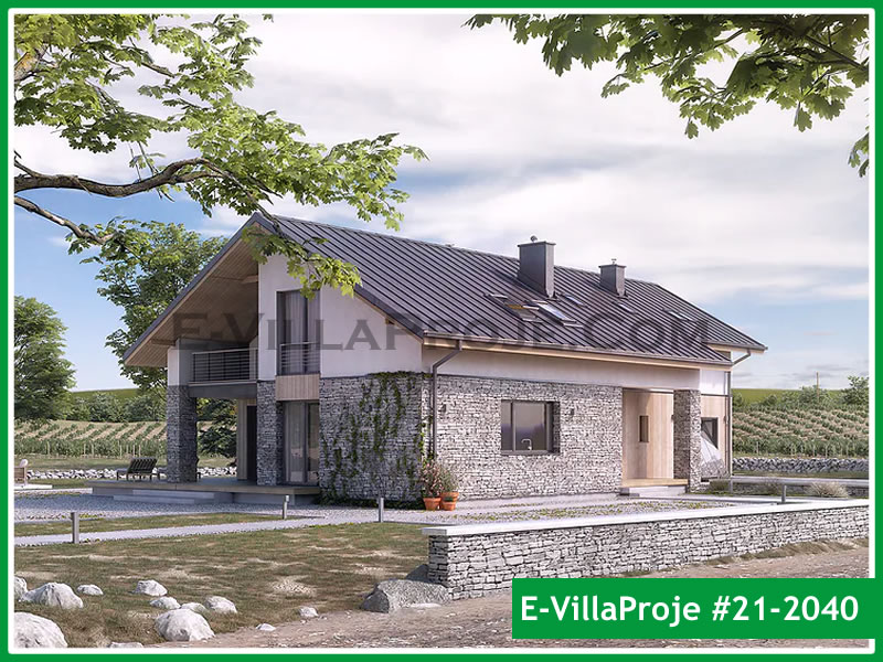 Leichtstahl-Villenprojekt #21 - 2040 Galeri Görseli 5