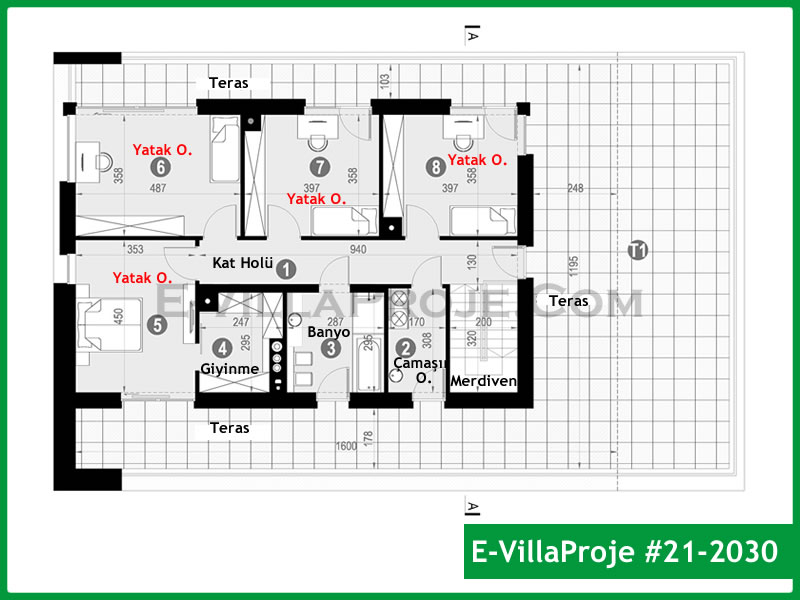 Leichtstahl-Villenprojekt #21 - 2030 Galeri Görseli 3