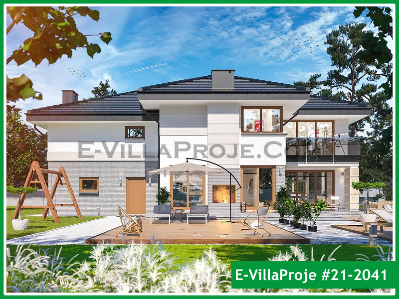 Leichtstahl-Villenprojekt #21 - 2041 Galeri Görseli 6