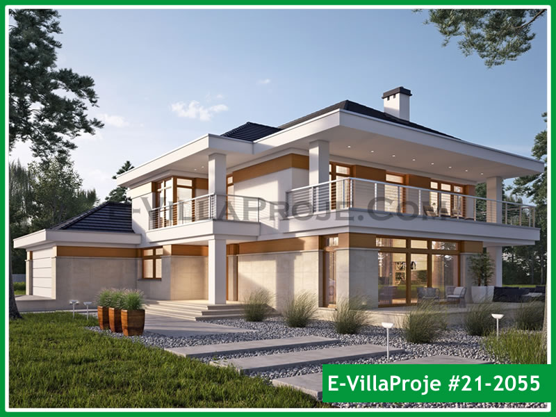 Leichtstahl-Villenprojekt #21 - 2055