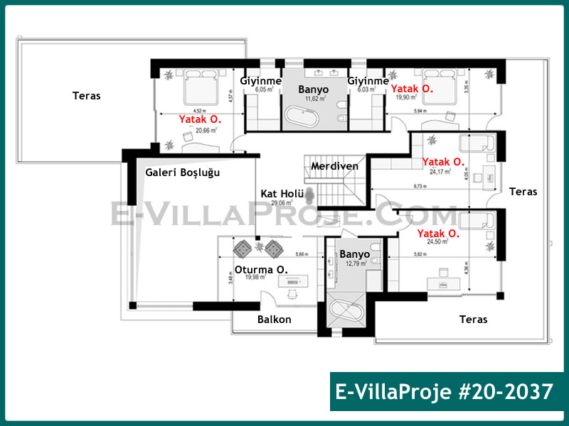 Leichtstahl-Villenprojekt #20 - 2037 Galeri Görseli 3