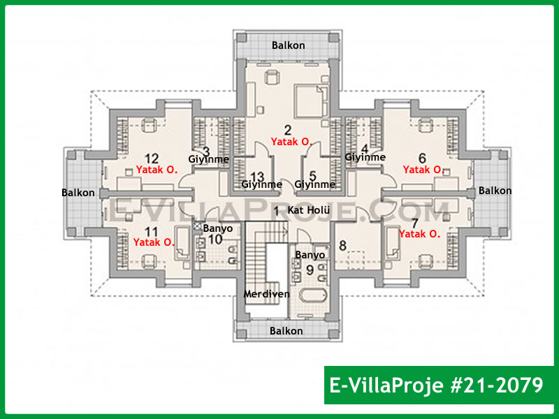 Leichtstahl-Villenprojekt #21 - 2079 Galeri Görseli 3