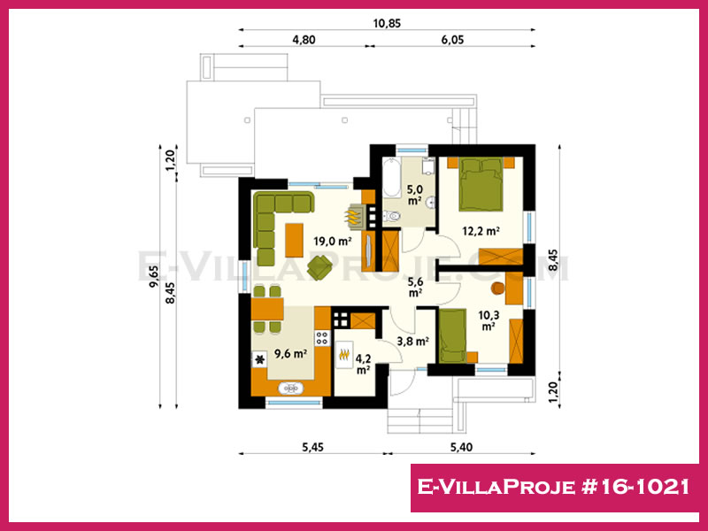 Leichtstahl-Villenprojekt #16 - 1021 Galeri Görseli 2